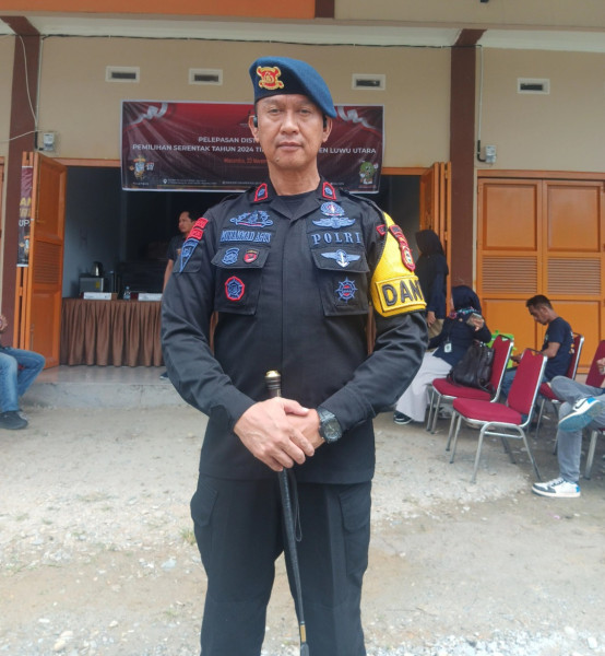 Komadan Batalyon (Danyon) D Pelopor Satuan Brigade Mobil (Brimob) Baebunta, Kompol Muhammad Agus